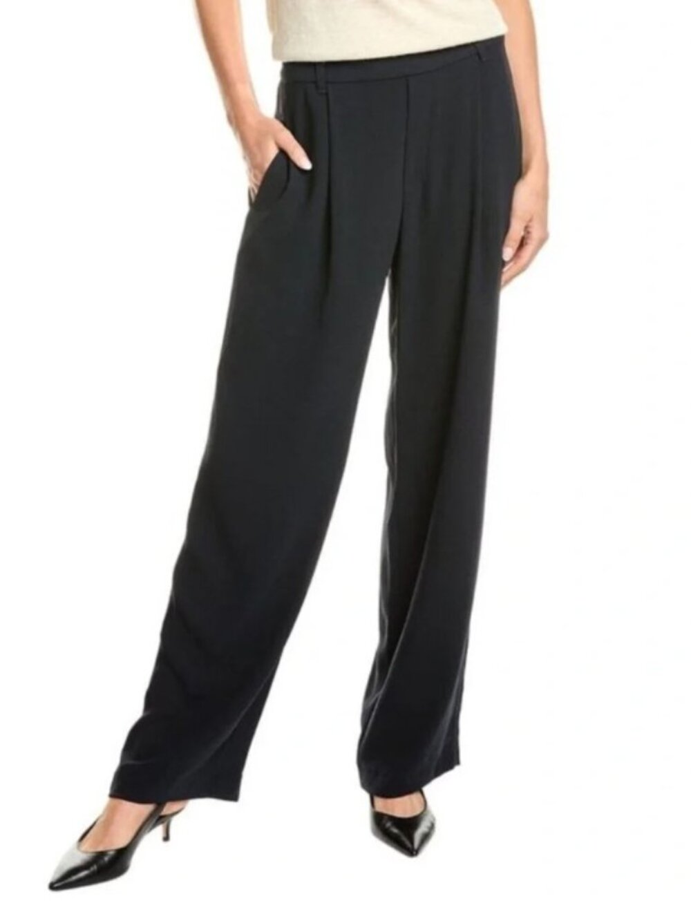 NWOT Vince Women's Straight-Leg Pull-On Pants
